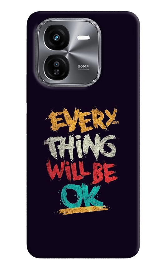 Everything Will Be Ok iQOO Z9X Hard Case Back Cover by Casekaro