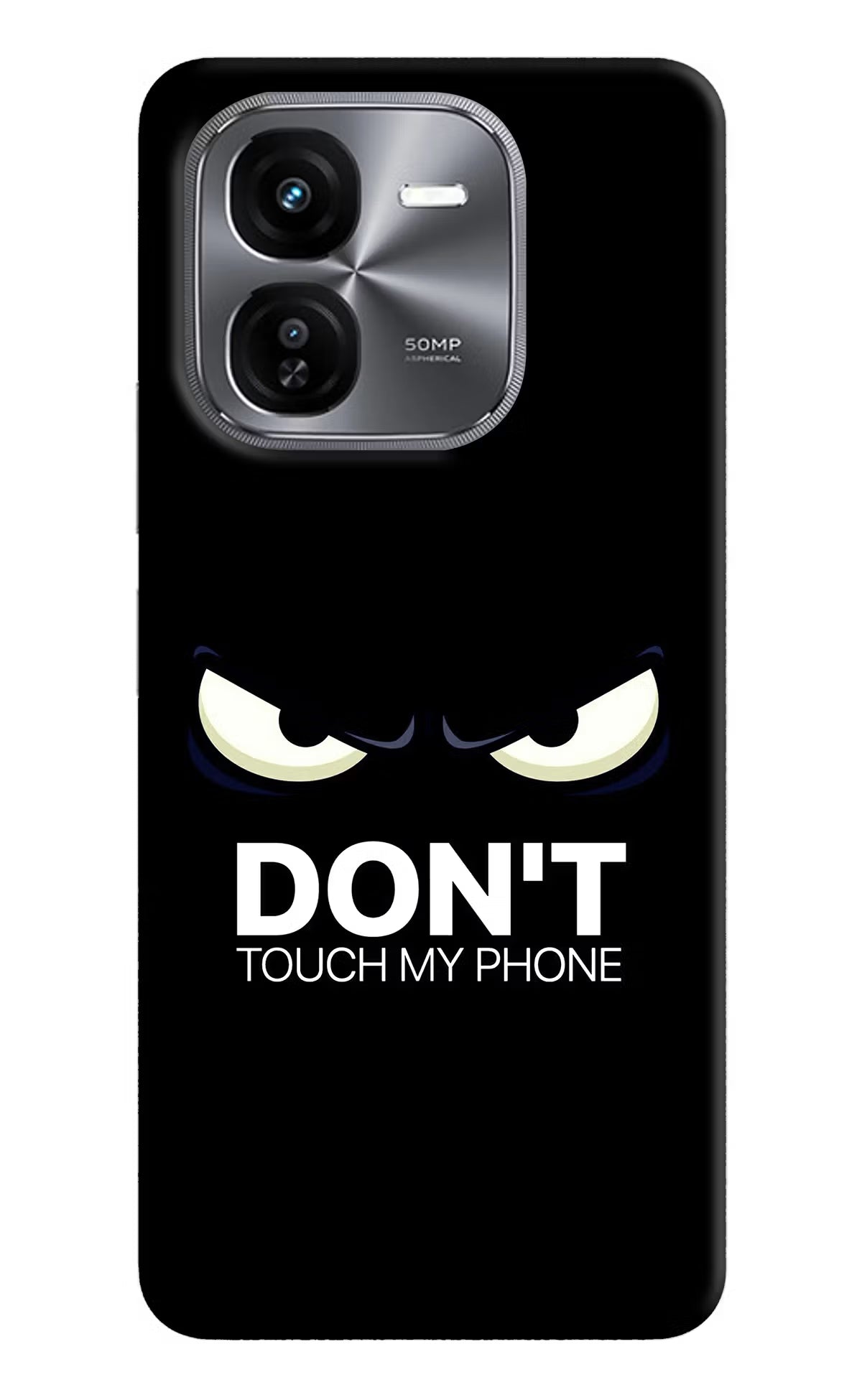 Don'T Touch My Phone iQOO Z9X Hard Case Back Cover by Casekaro