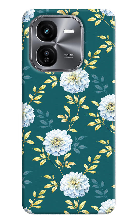 Flowers iQOO Z9X Hard Case Back Cover by Casekaro