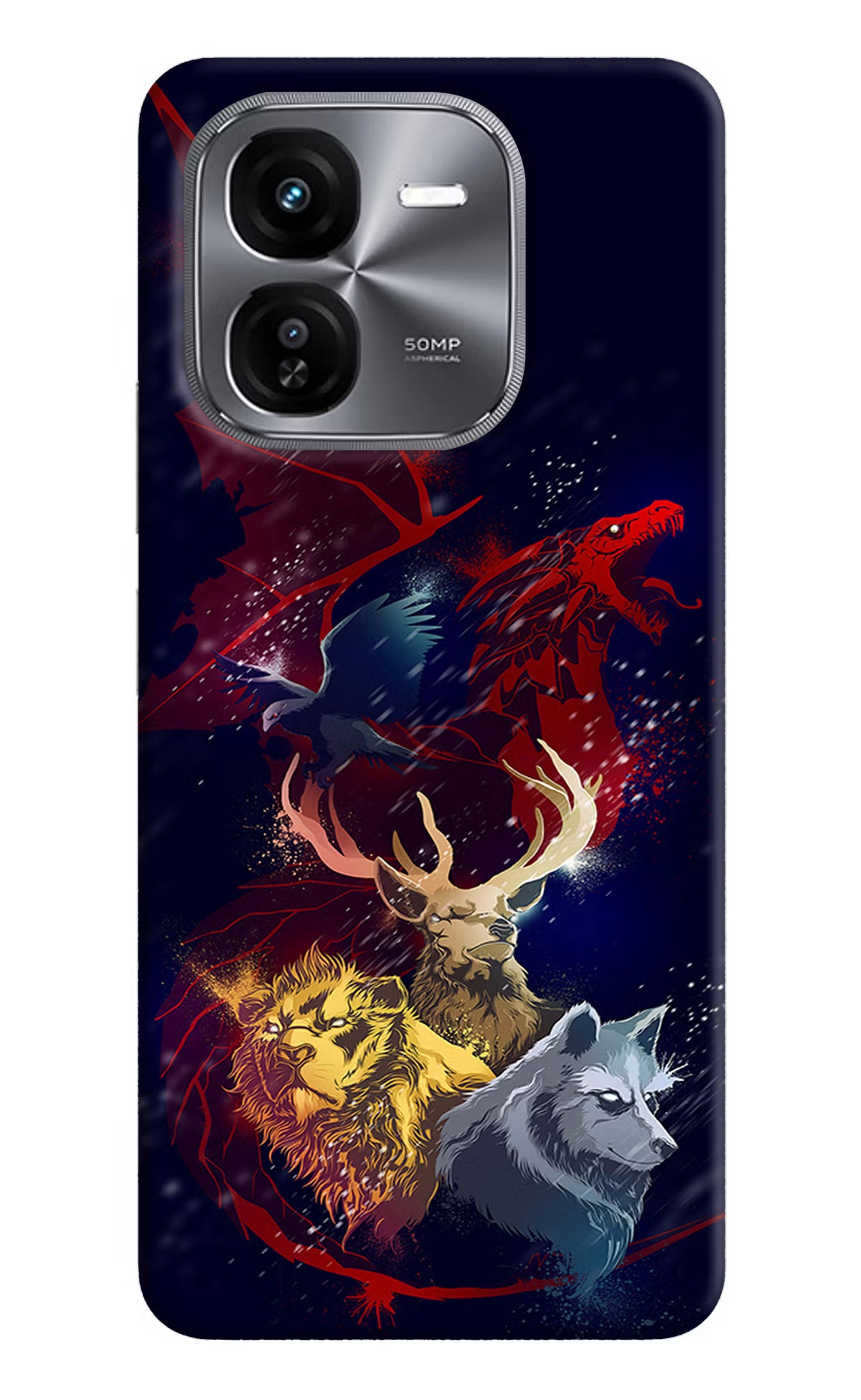 Game Of Thrones iQOO Z9X Hard Case Back Cover by Casekaro