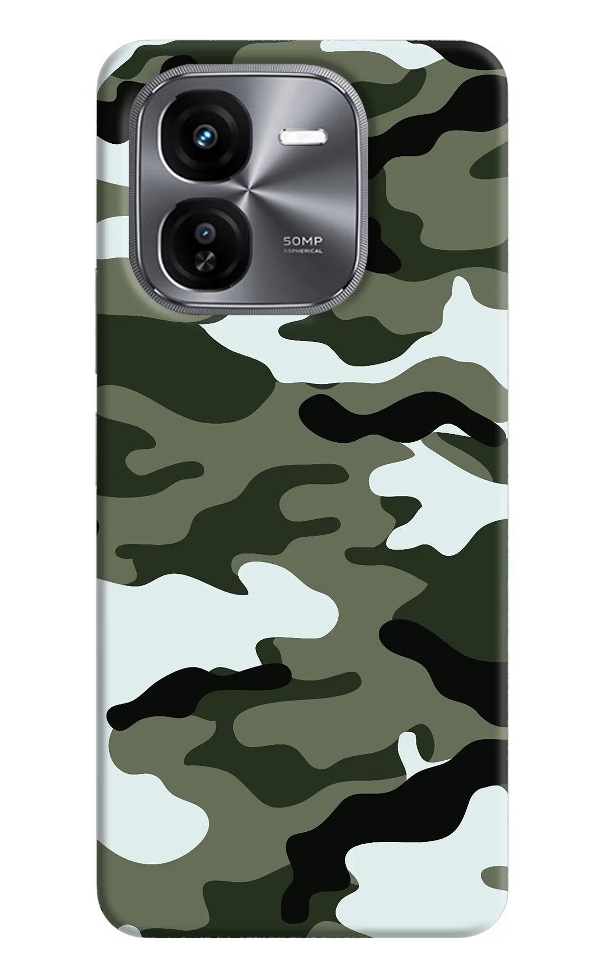 Camouflage iQOO Z9X Hard Case Back Cover by Casekaro