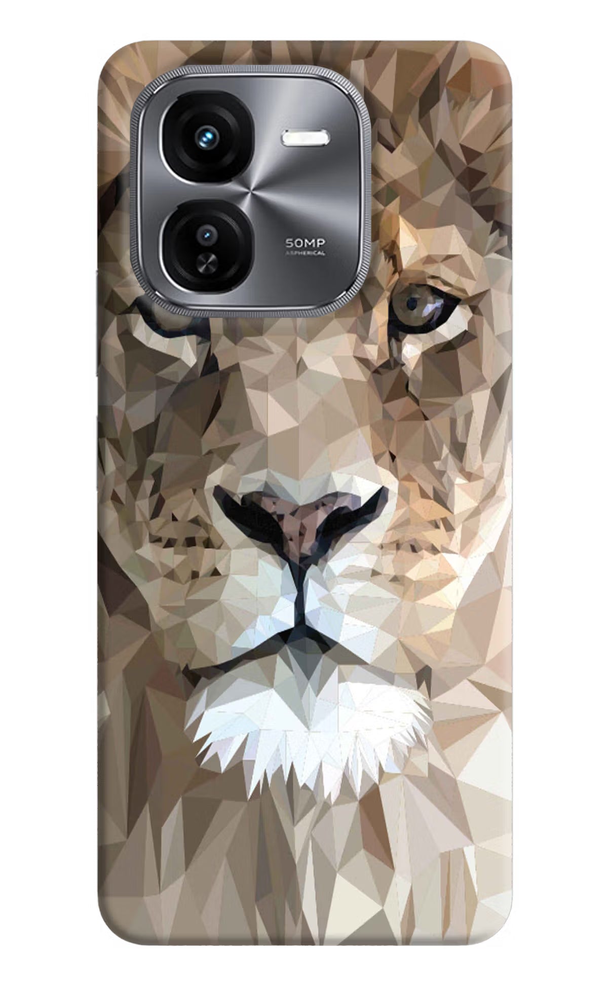 Lion Art iQOO Z9X Hard Case Back Cover by Casekaro
