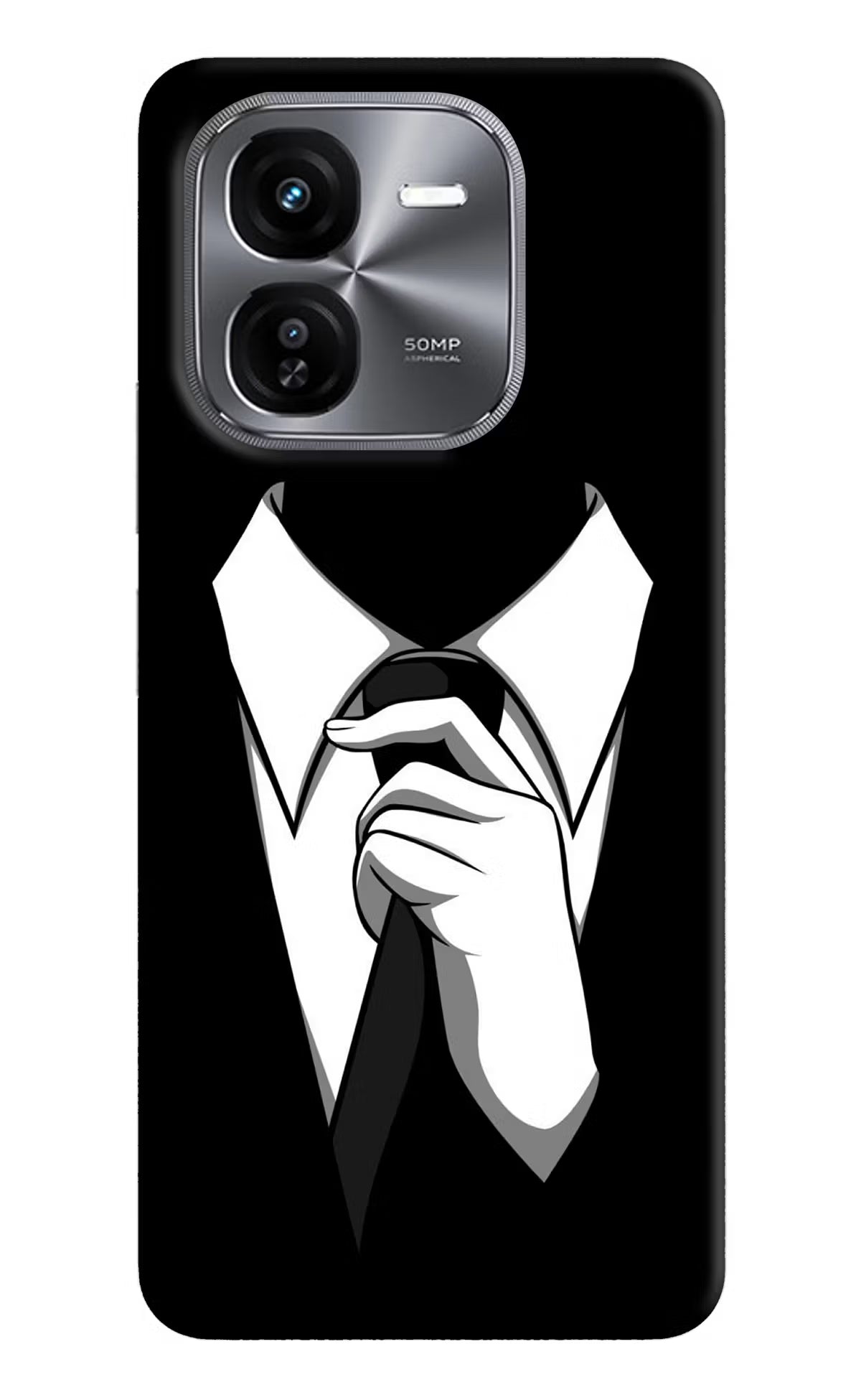 Black Tie iQOO Z9X Hard Case Back Cover by Casekaro