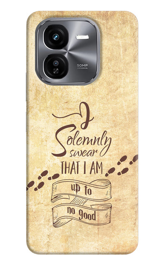 I Solemnly swear that i up to no good iQOO Z9X Hard Case Back Cover by Casekaro