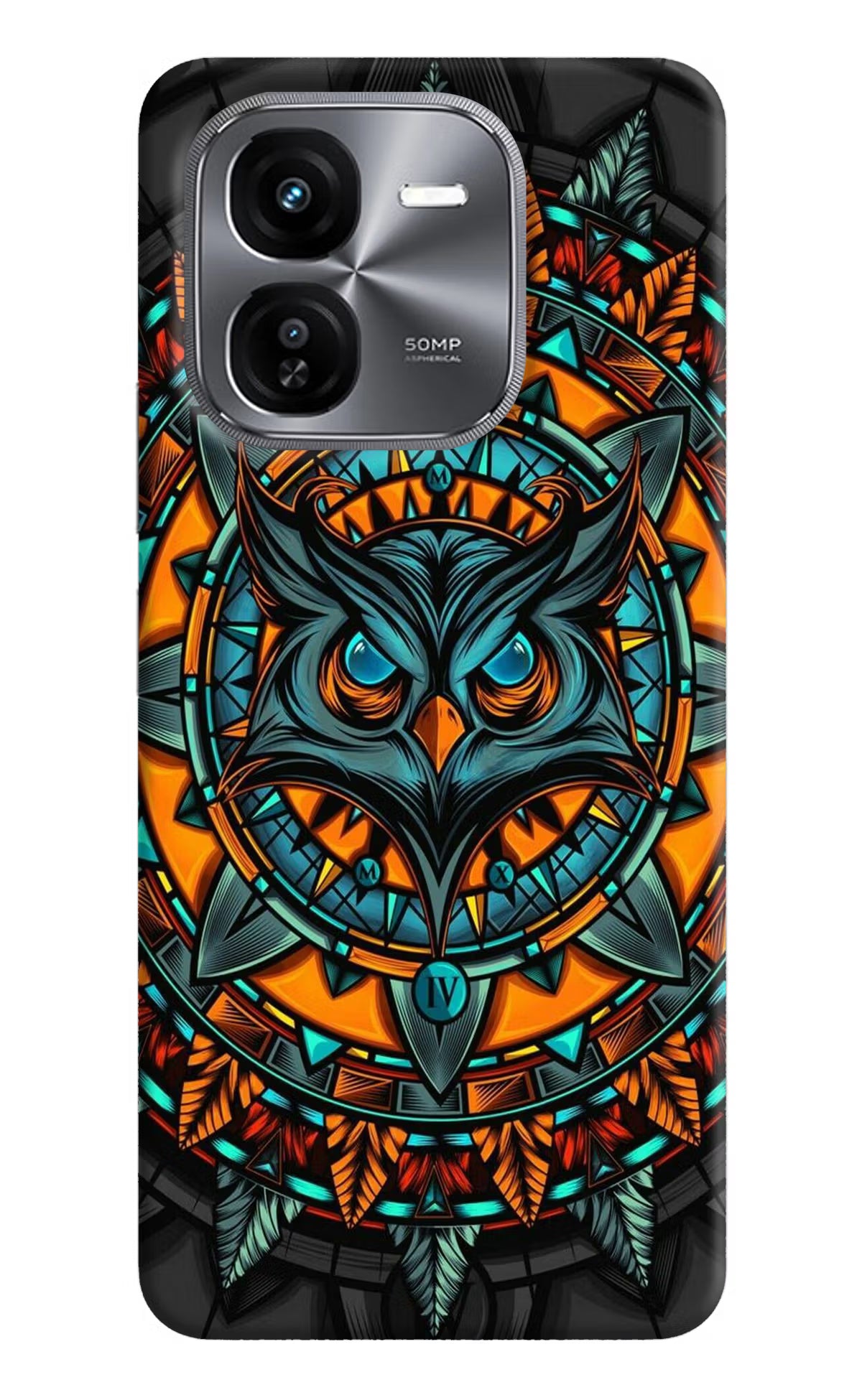 Angry Owl Art iQOO Z9X Hard Case Back Cover by Casekaro