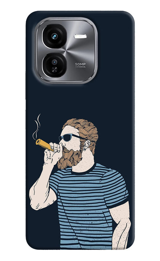 Smoking iQOO Z9X Hard Case Back Cover by Casekaro