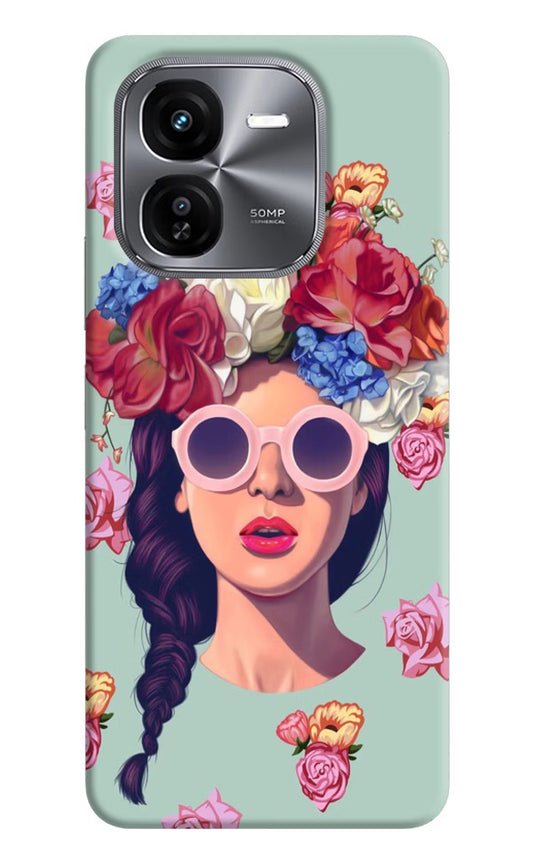 Pretty Girl iQOO Z9X Hard Case Back Cover by Casekaro
