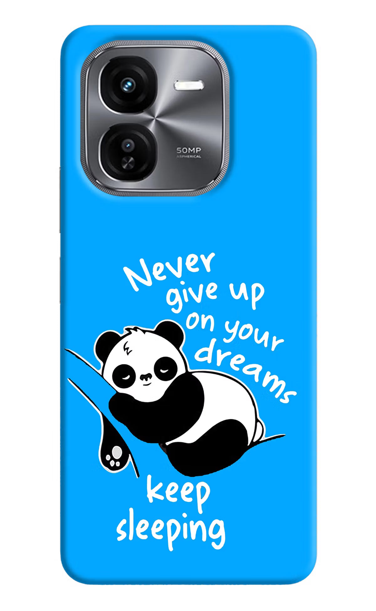 Keep Sleeping iQOO Z9X Hard Case Back Cover by Casekaro