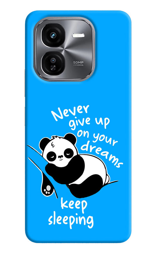 Keep Sleeping iQOO Z9X Hard Case Back Cover by Casekaro