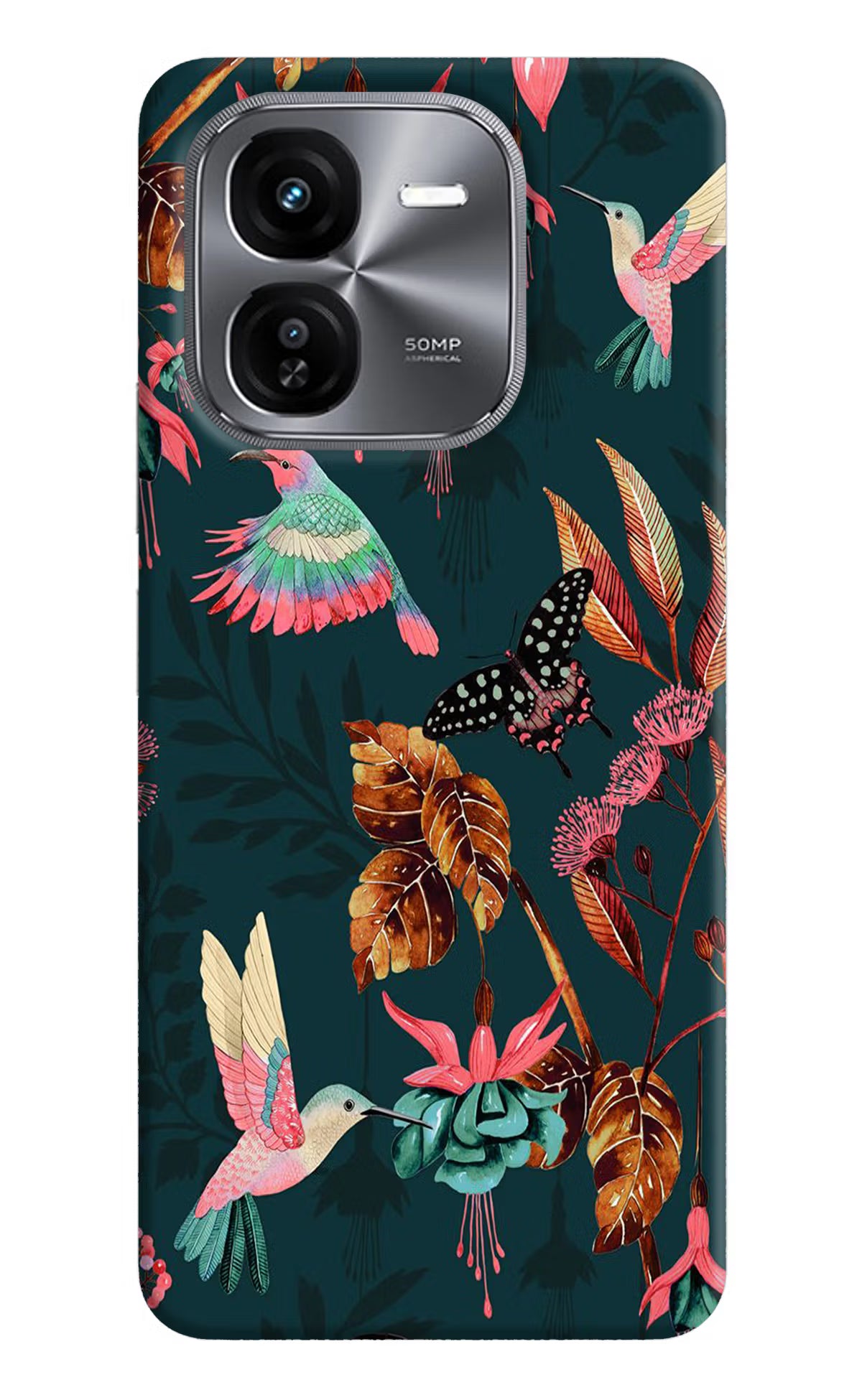 Birds iQOO Z9X Hard Case Back Cover by Casekaro