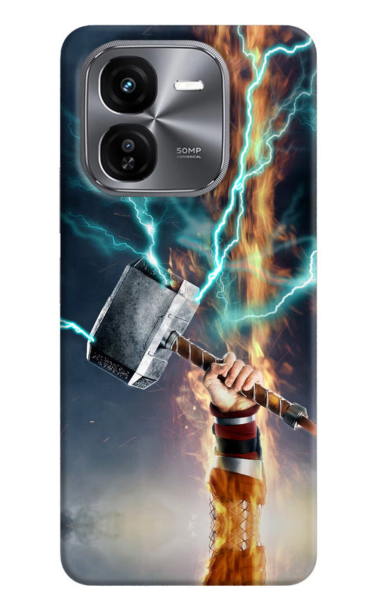 Thor Hammer Mjolnir iQOO Z9X Hard Case Back Cover by Casekaro
