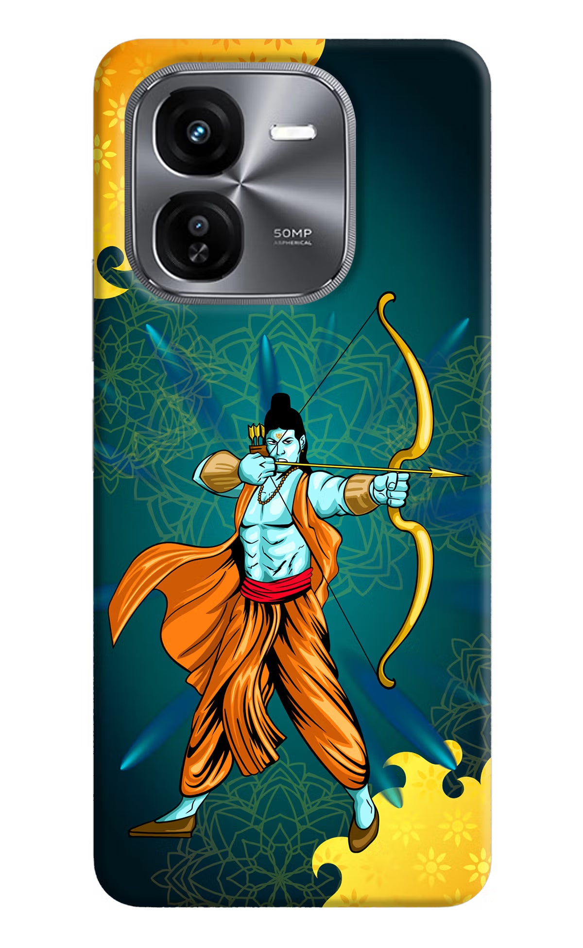 Lord Ram - 6 iQOO Z9X Hard Case Back Cover by Casekaro
