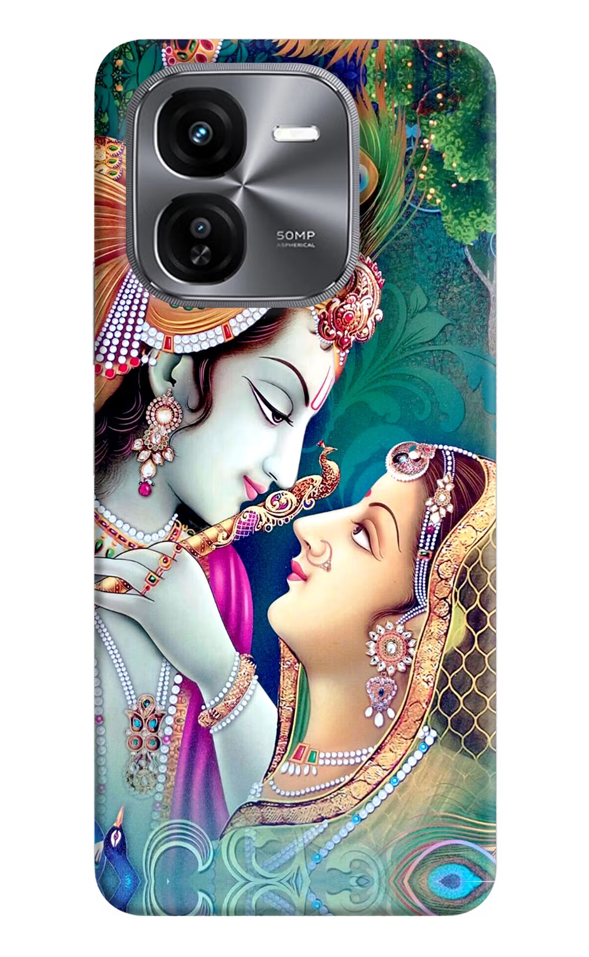 Lord Radha Krishna iQOO Z9X Hard Case Back Cover by Casekaro