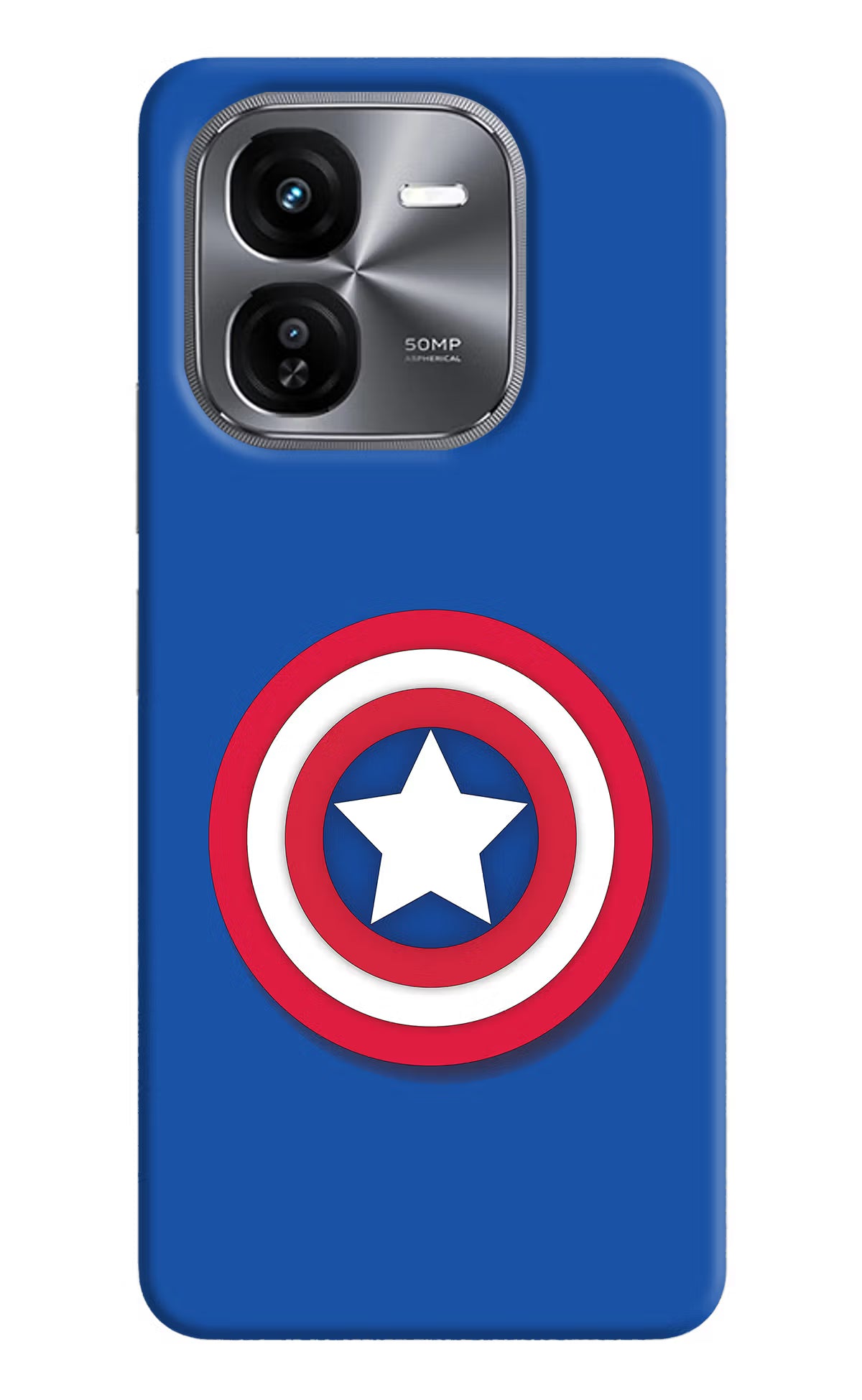 Shield iQOO Z9X Hard Case Back Cover by Casekaro