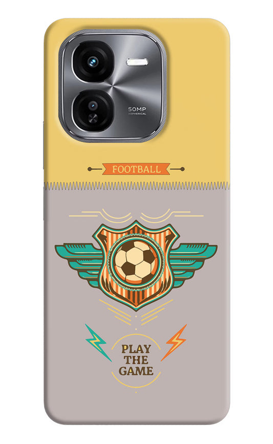 Football iQOO Z9X Hard Case Back Cover by Casekaro