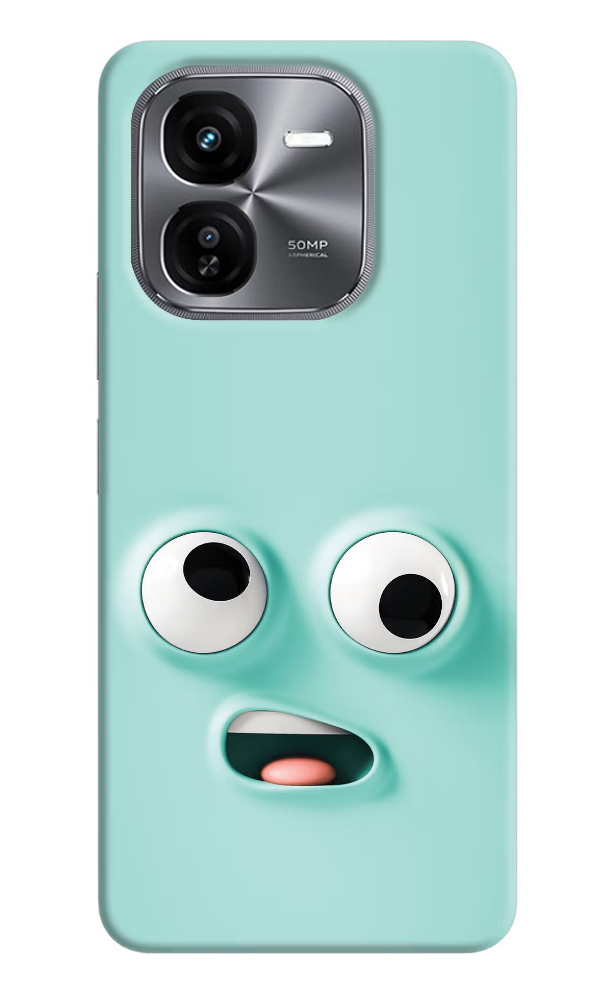 Funny Cartoon iQOO Z9X Hard Case Back Cover by Casekaro