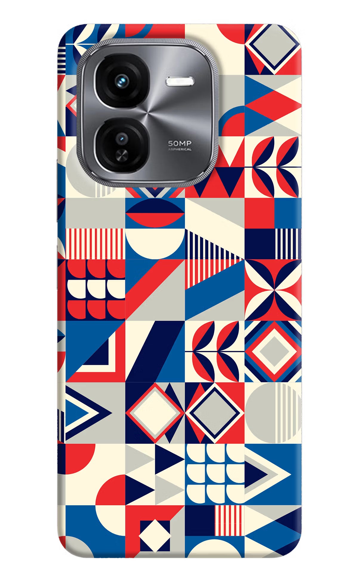 Colorful Pattern iQOO Z9X Hard Case Back Cover by Casekaro