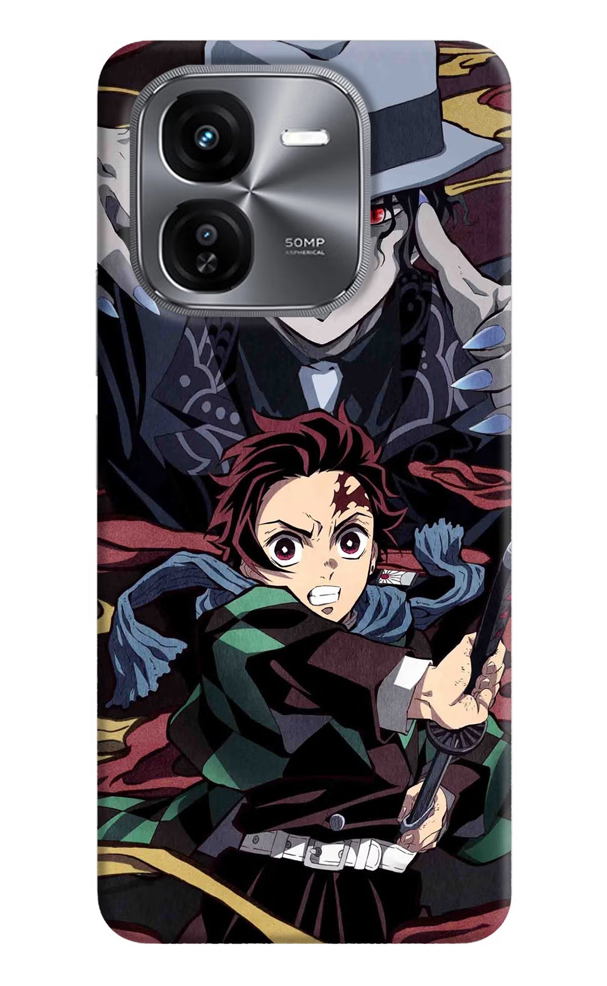 Demon Slayer iQOO Z9X Hard Case Back Cover by Casekaro
