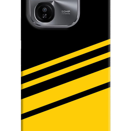 Yellow Shades iQOO Z9X Hard Case Back Cover by Casekaro