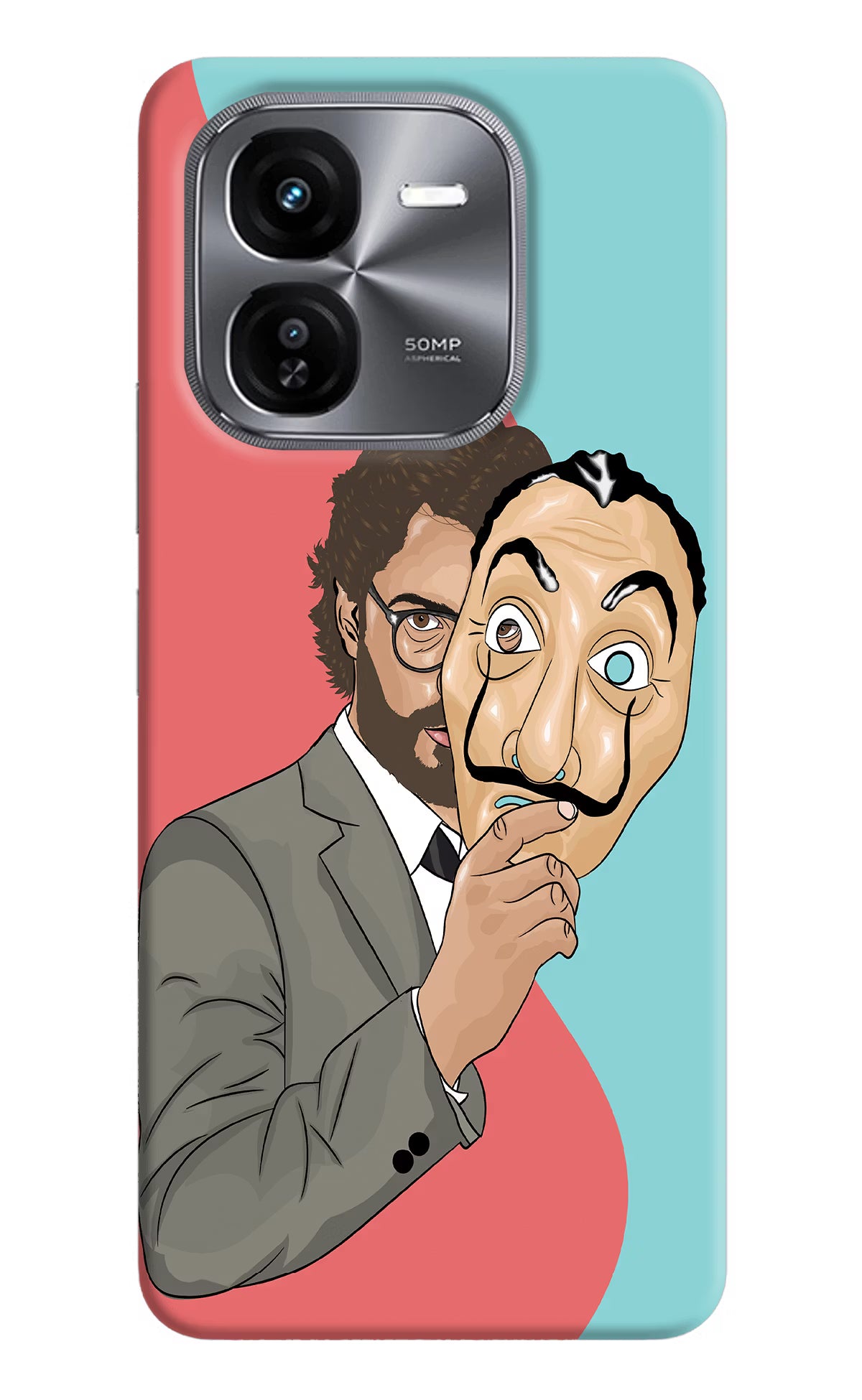 Professor iQOO Z9X Hard Case Back Cover by Casekaro