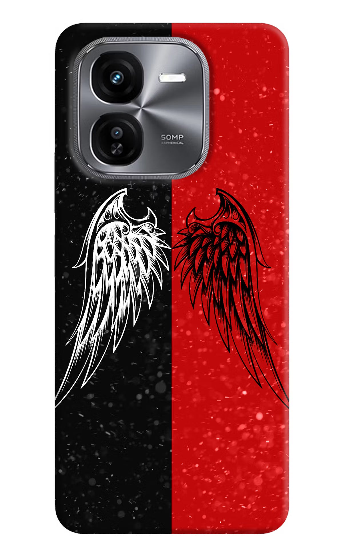 Wings iQOO Z9X Hard Case Back Cover by Casekaro