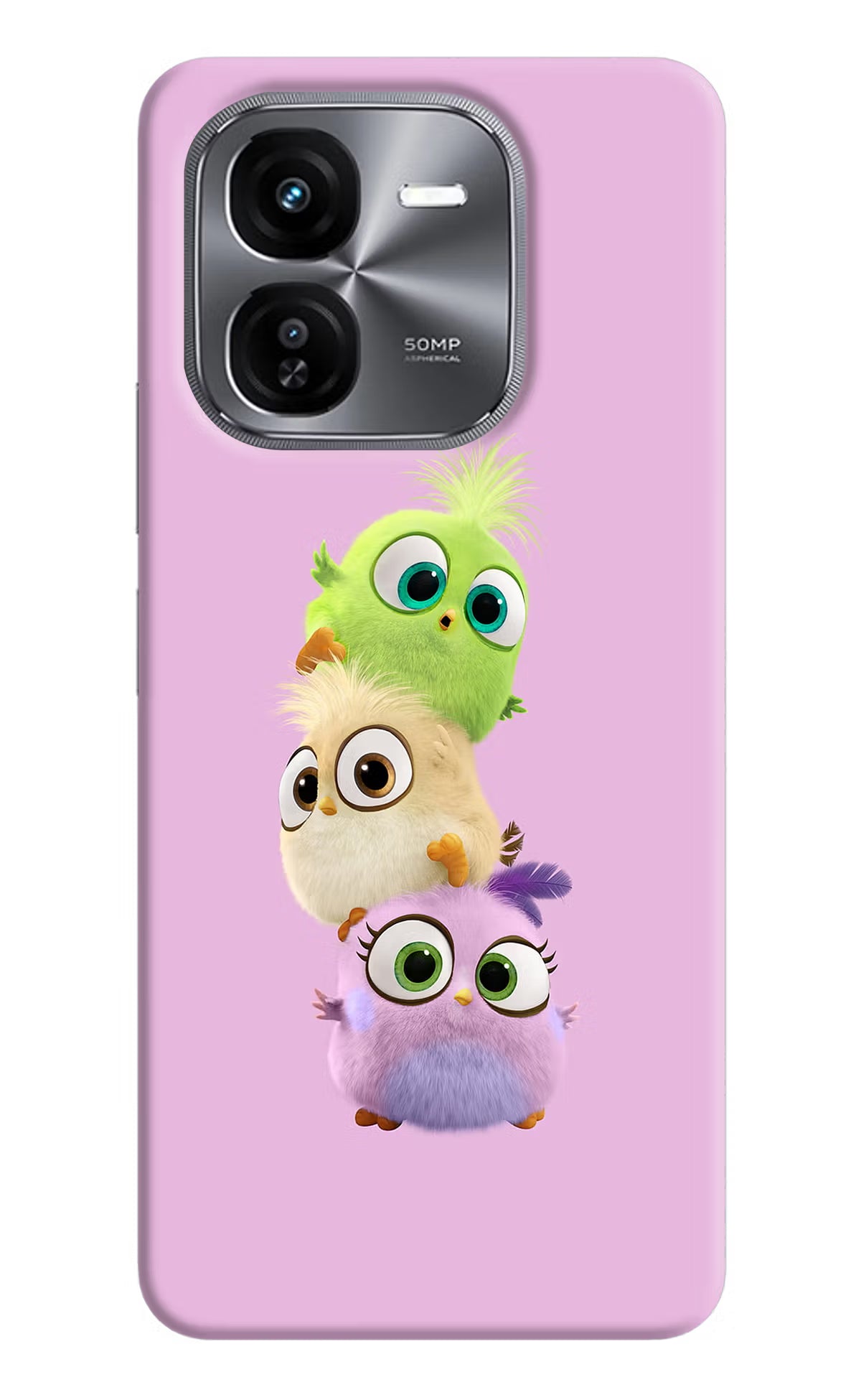 Cute Little Birds iQOO Z9X Hard Case Back Cover by Casekaro