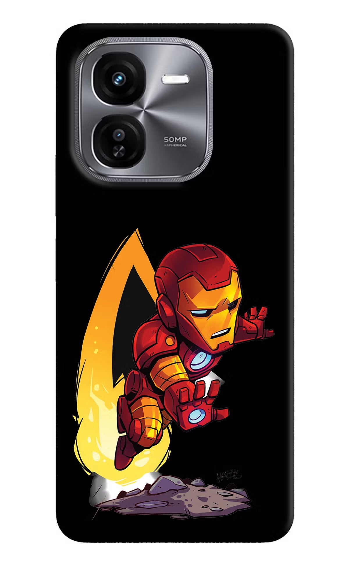 IronMan iQOO Z9X Hard Case Back Cover by Casekaro