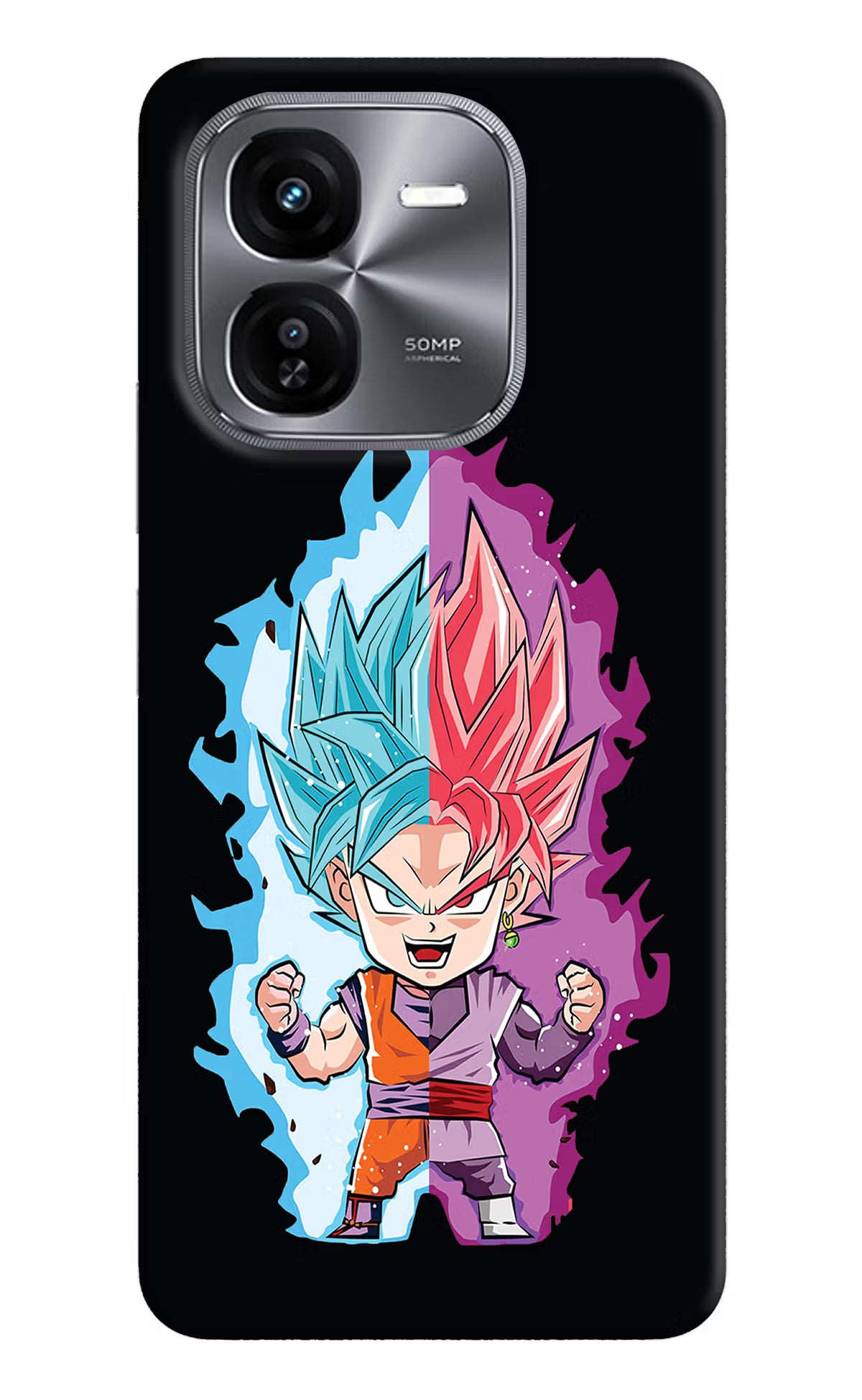 Chota Goku iQOO Z9X Hard Case Back Cover by Casekaro