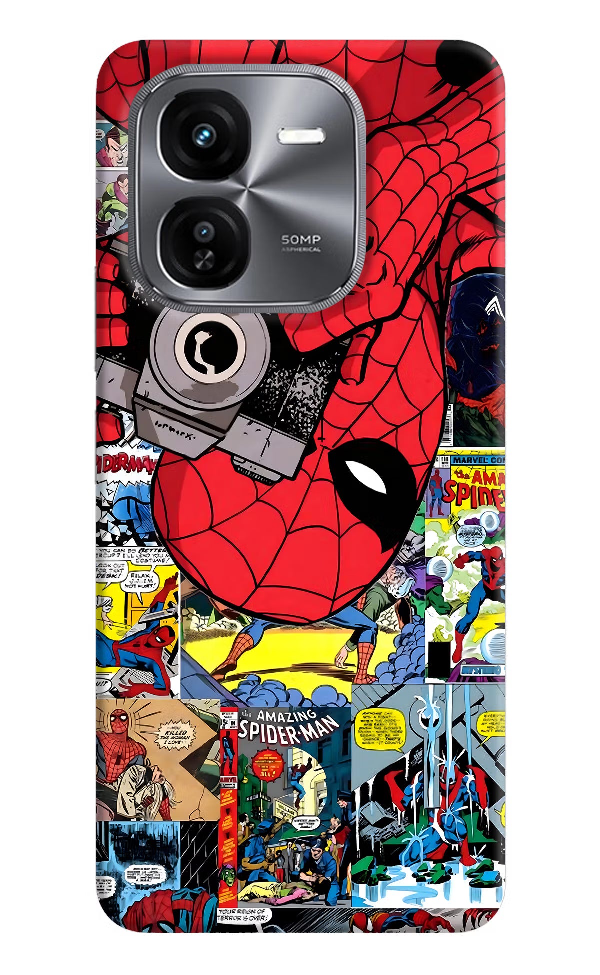 Spider Man iQOO Z9X Hard Case Back Cover by Casekaro