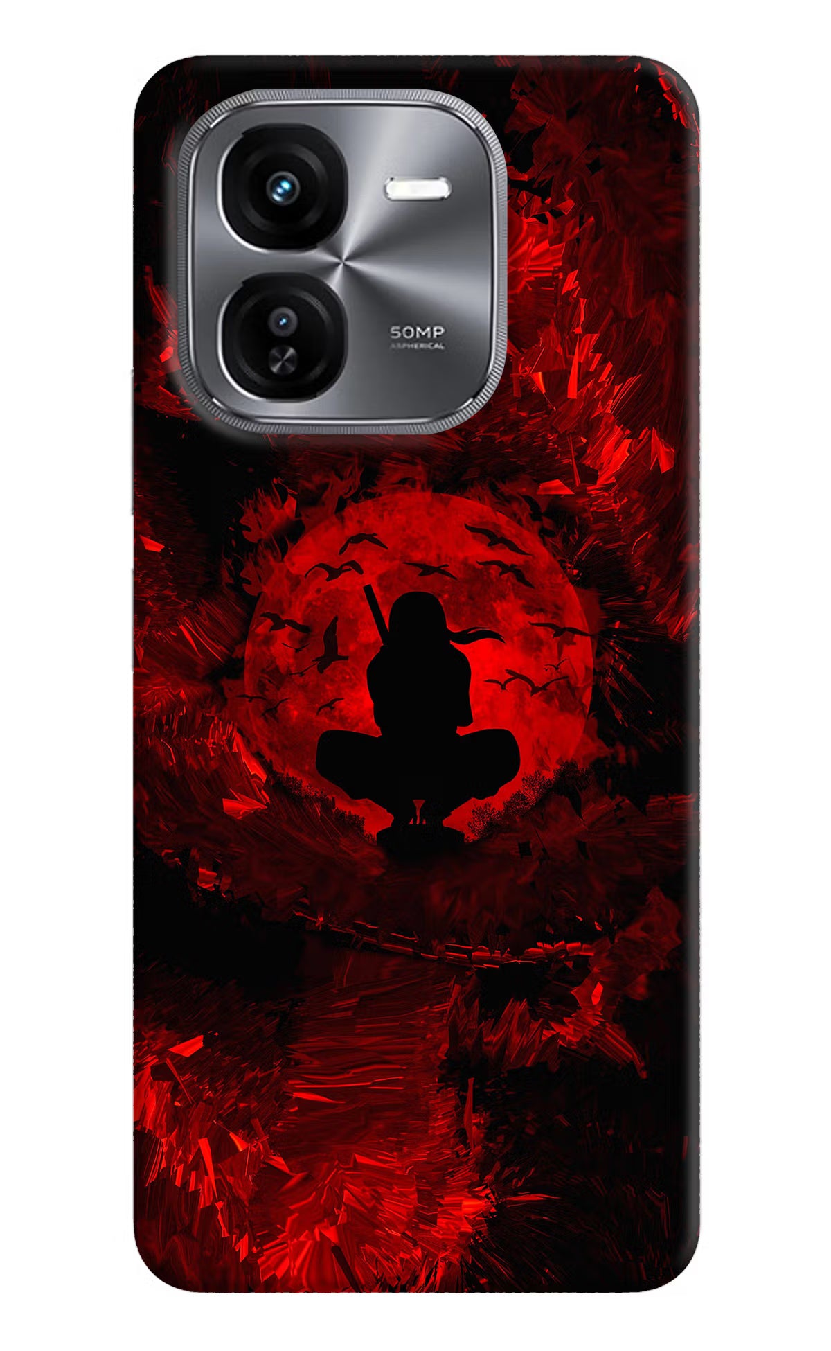 Itachi Uchiha iQOO Z9X Hard Case Back Cover by Casekaro