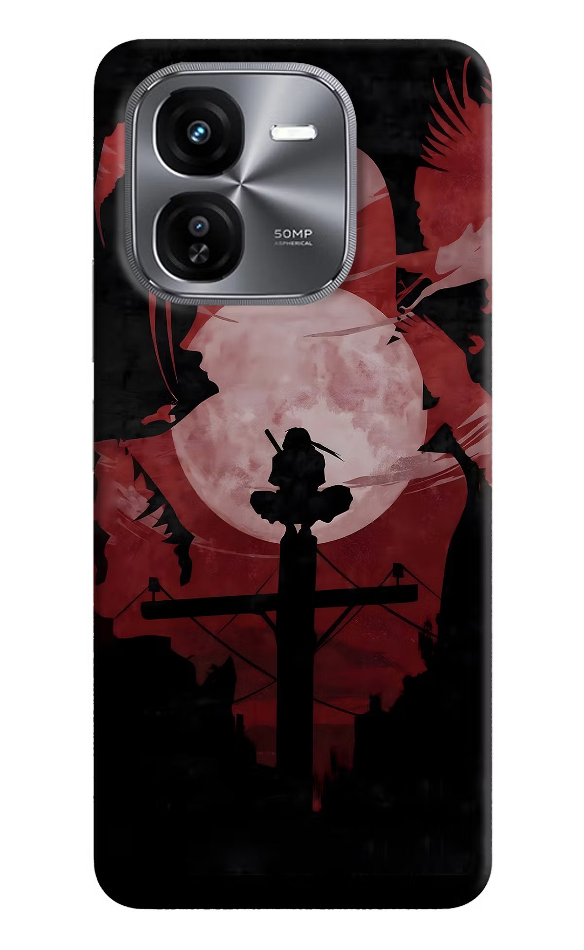 Naruto Anime iQOO Z9X Hard Case Back Cover by Casekaro