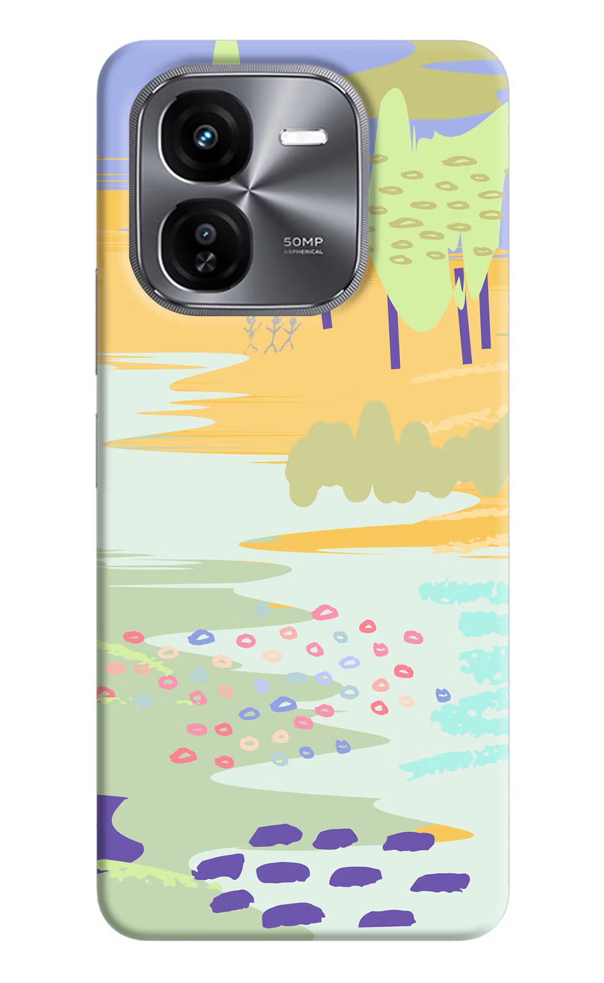 Scenery iQOO Z9X Hard Case Back Cover by Casekaro