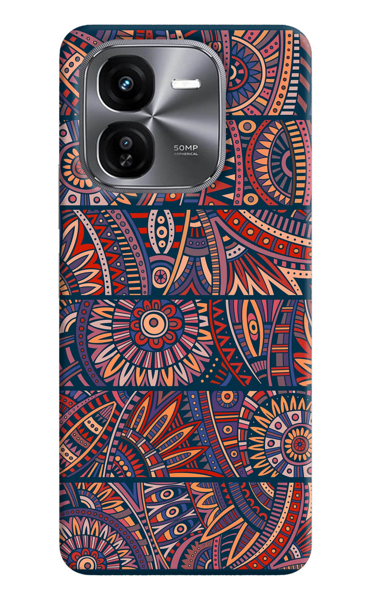 African Culture Design iQOO Z9X Hard Case Back Cover by Casekaro