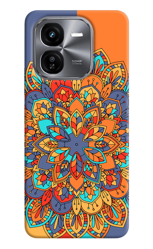 Color Mandala iQOO Z9X Hard Case Back Cover by Casekaro