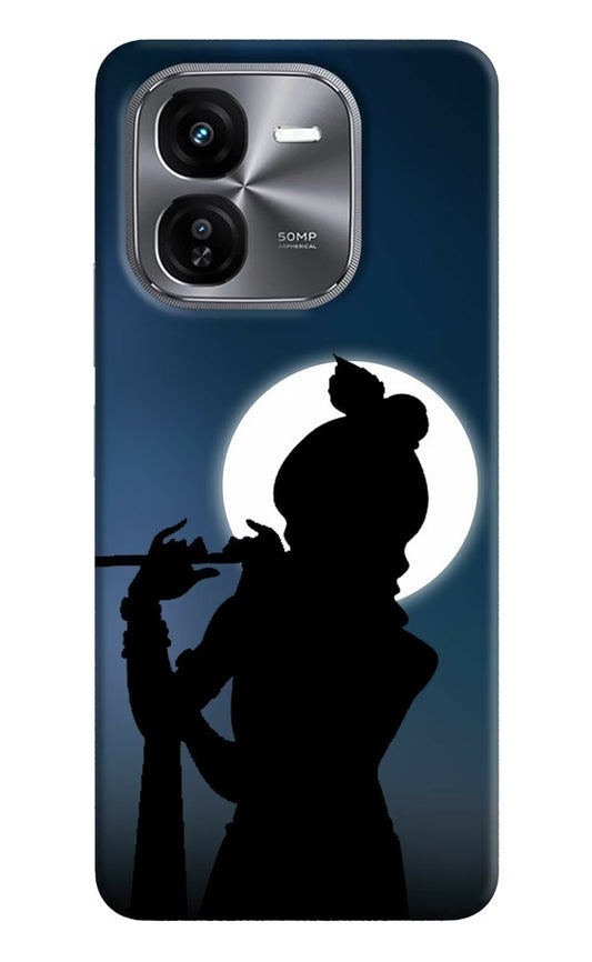 Shri Krishna Silhouette iQOO Z9X Hard Case Back Cover by Casekaro