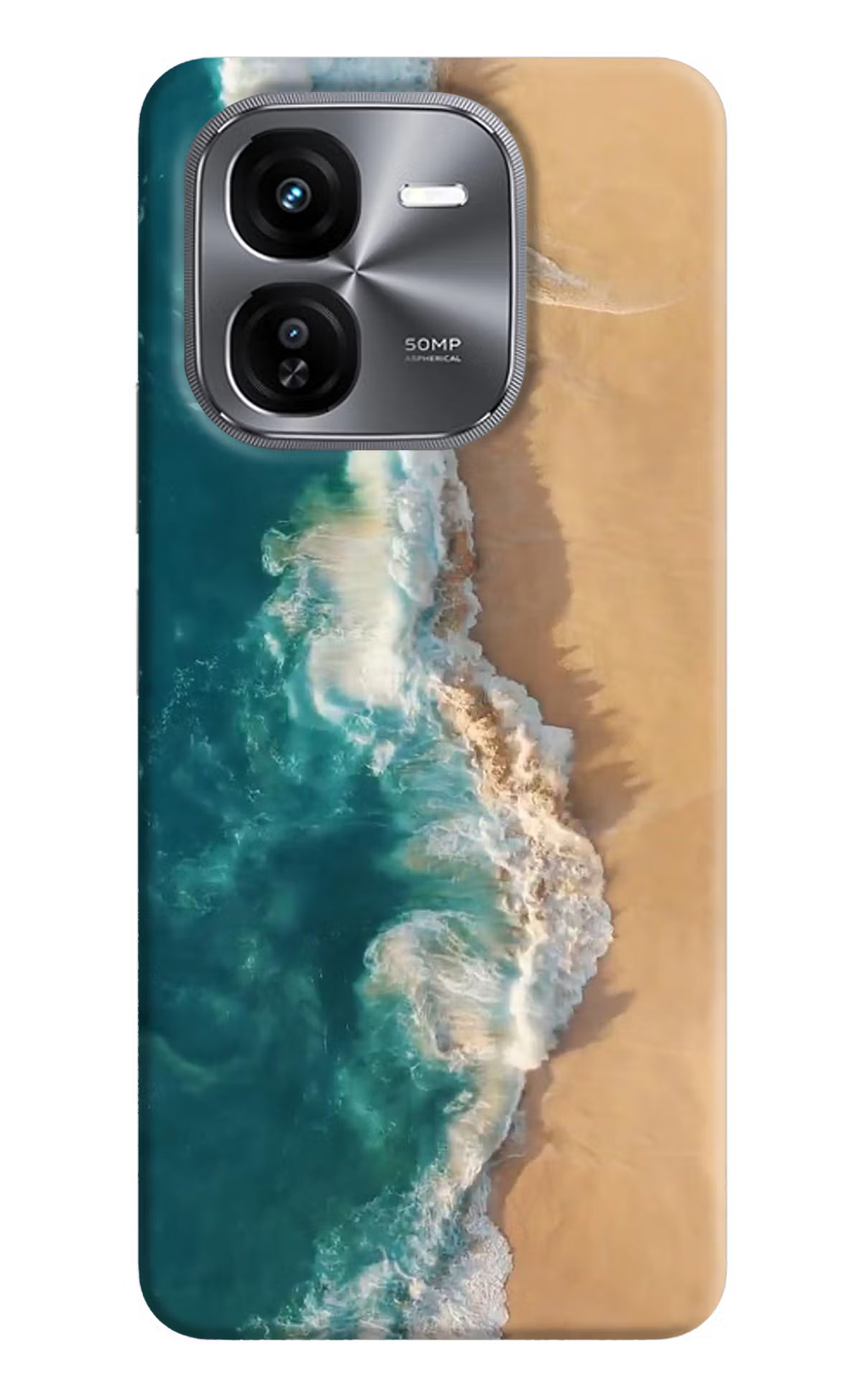 Ocean Beach iQOO Z9X Hard Case Back Cover by Casekaro