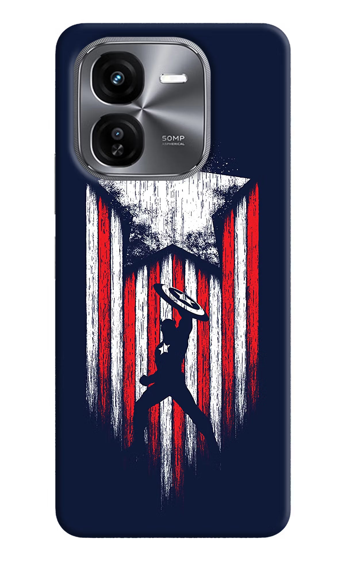 Captain America Marvel Art iQOO Z9X Hard Case Back Cover by Casekaro