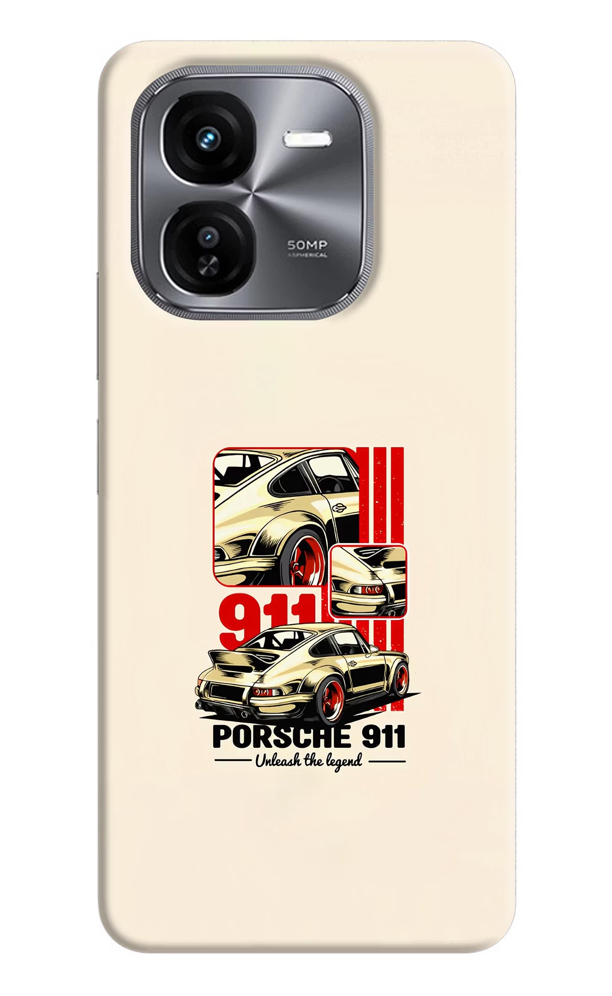 Classic Porsche 911 iQOO Z9X Hard Case Back Cover by Casekaro