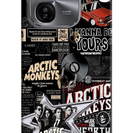 Arctic Monkeys iQOO Z9X Hard Case Back Cover by Casekaro
