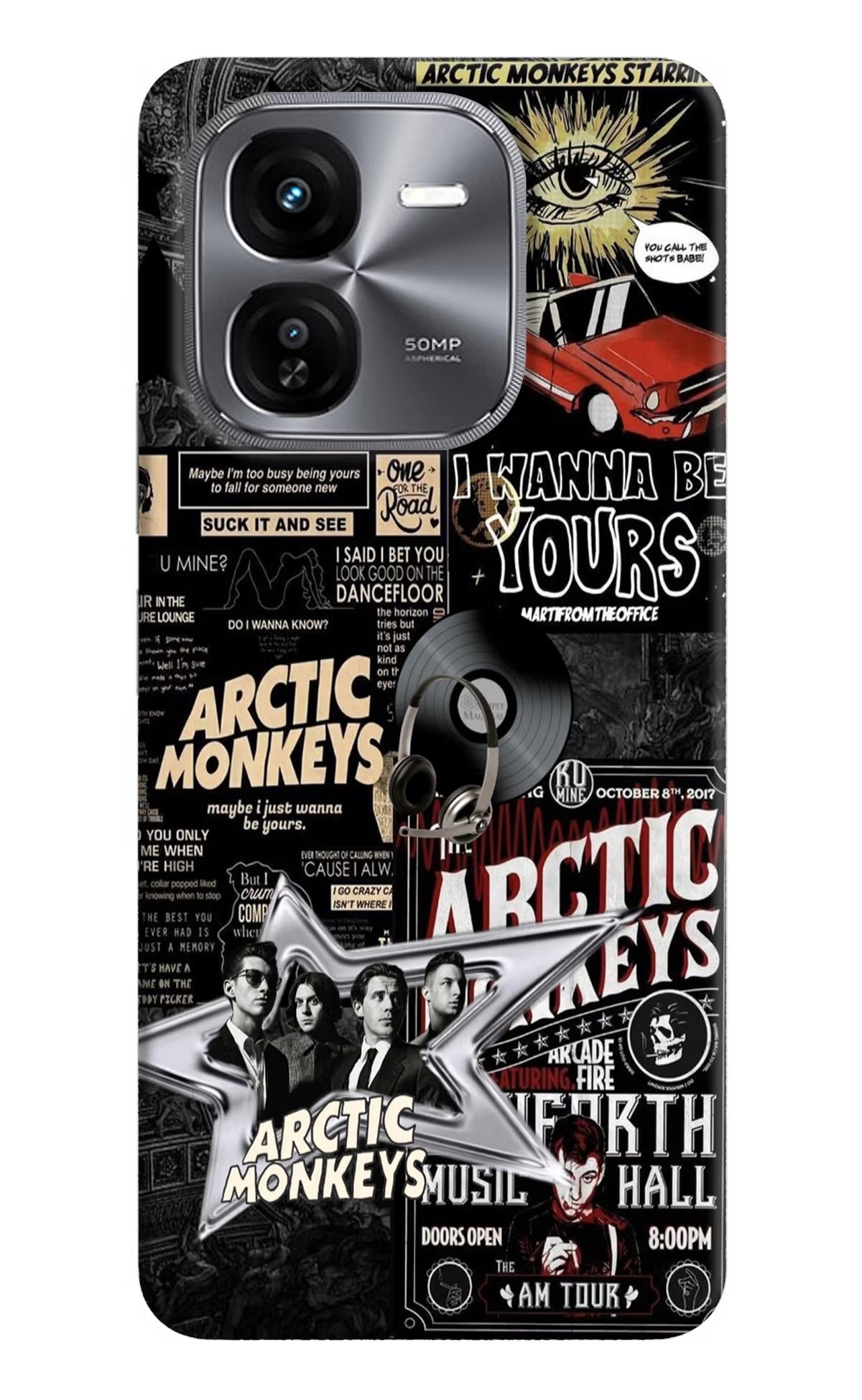 Arctic Monkeys iQOO Z9X Hard Case Back Cover by Casekaro