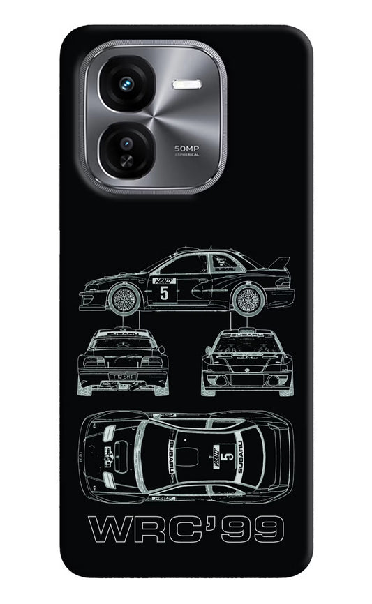WRC'99 iQOO Z9X Hard Case Back Cover by Casekaro