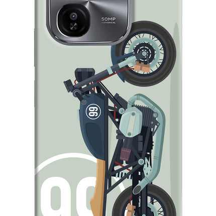Classic Cafe Racer 99 iQOO Z9X Hard Case Back Cover by Casekaro