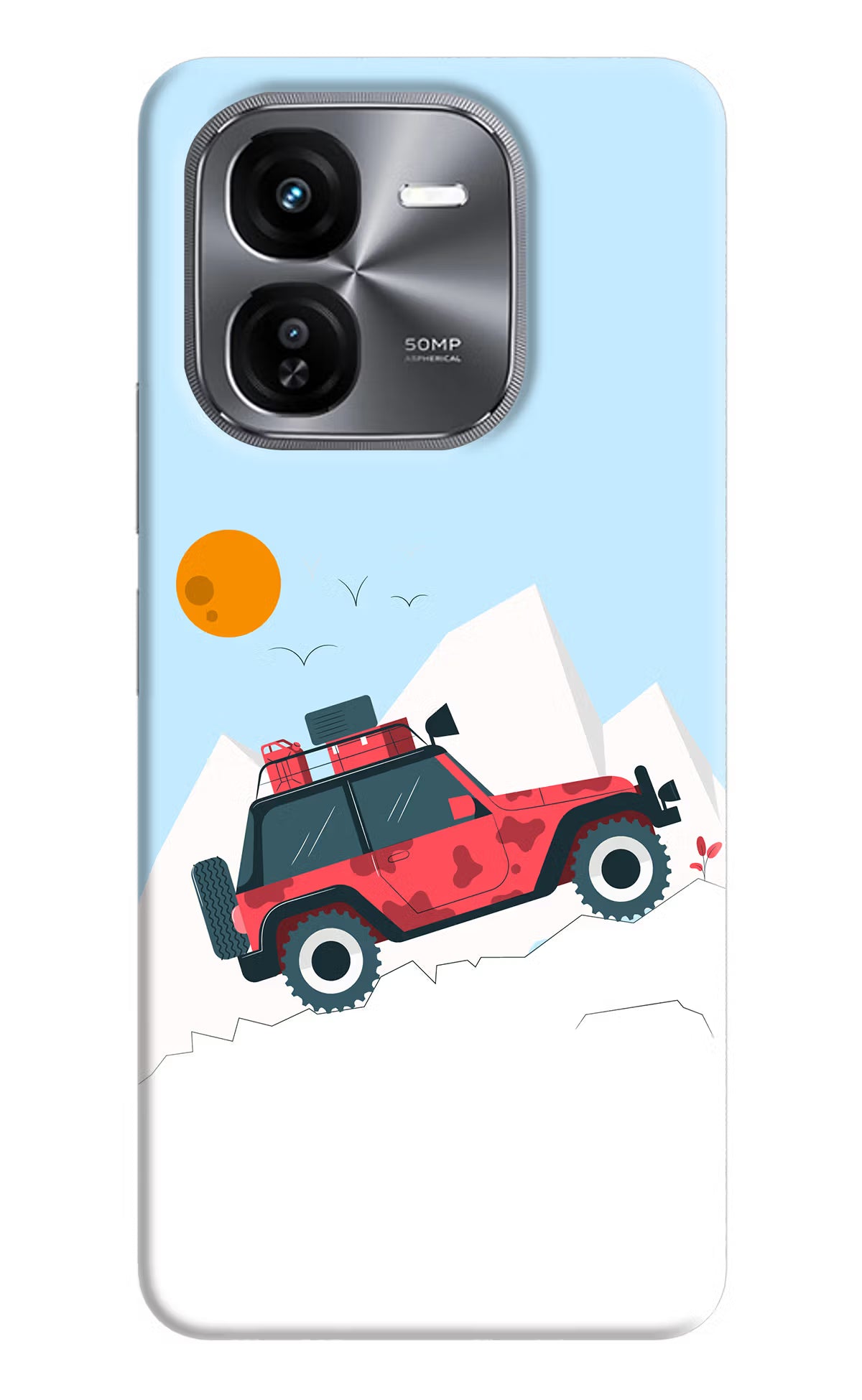 Mountain Trail Beast iQOO Z9X Hard Case Back Cover by Casekaro