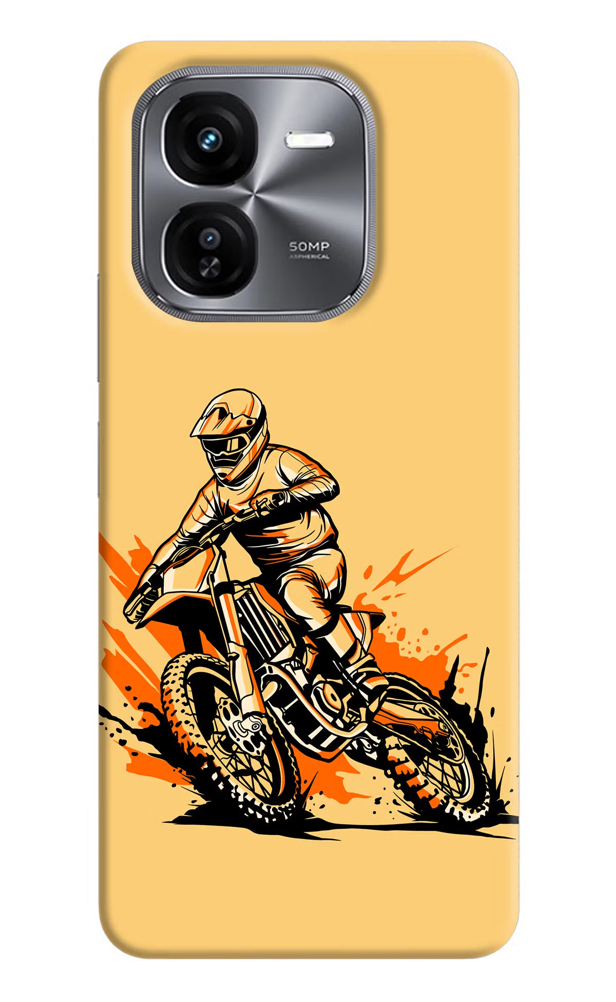 Off-Road Fury iQOO Z9X Hard Case Back Cover by Casekaro