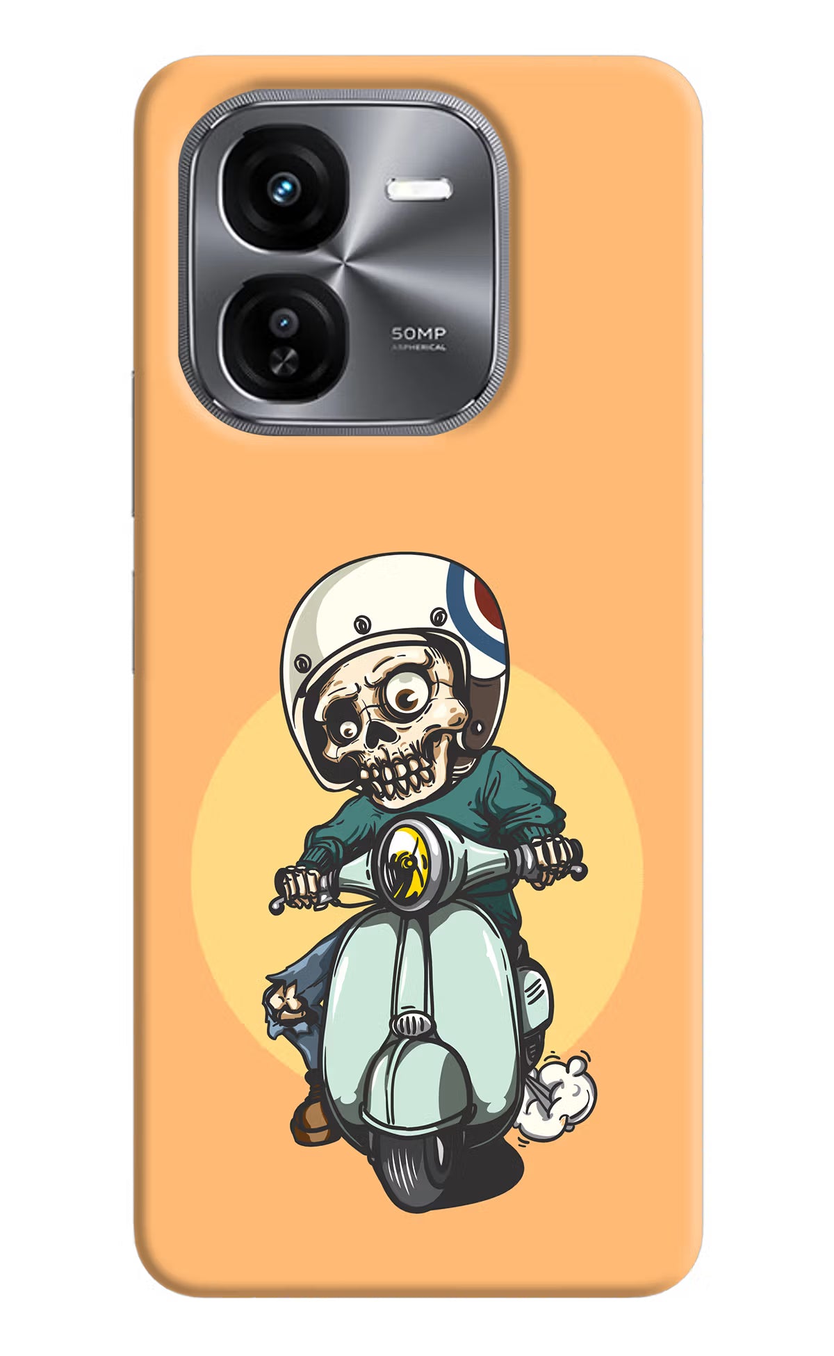 Undead Biker iQOO Z9X Hard Case Back Cover by Casekaro
