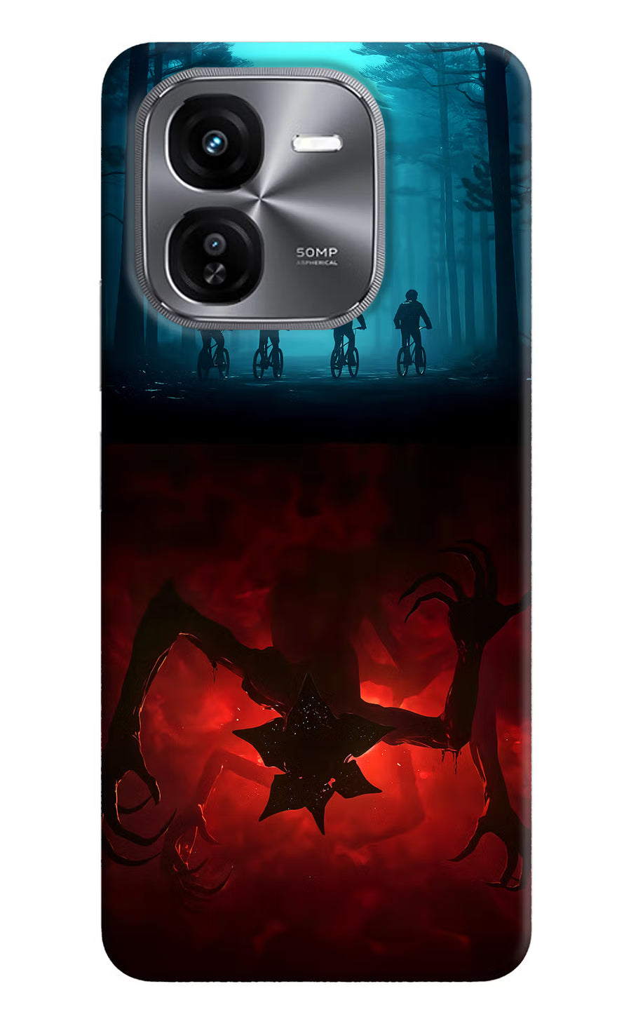 Ordinary Things Downside Up iQOO Z9X Back Cover, Hard case