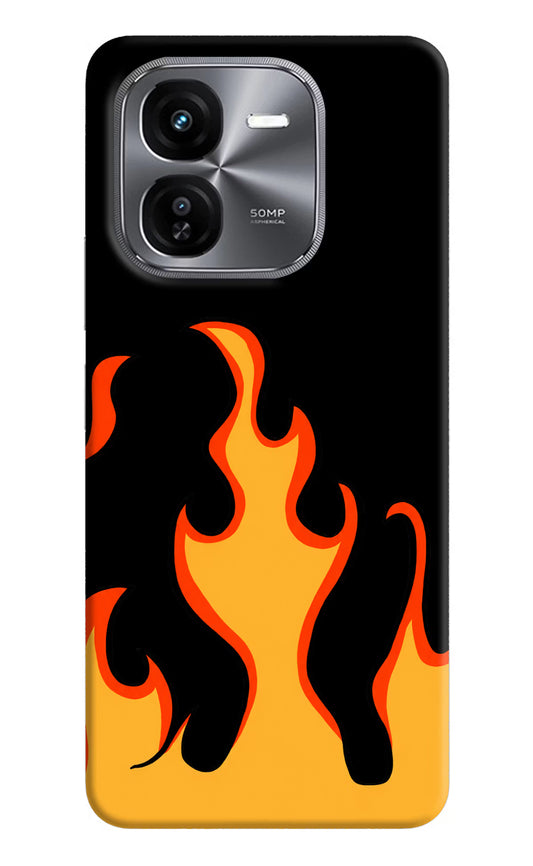 Fired Up – Black iQOO Z9X Hard Case Back Cover by Casekaro