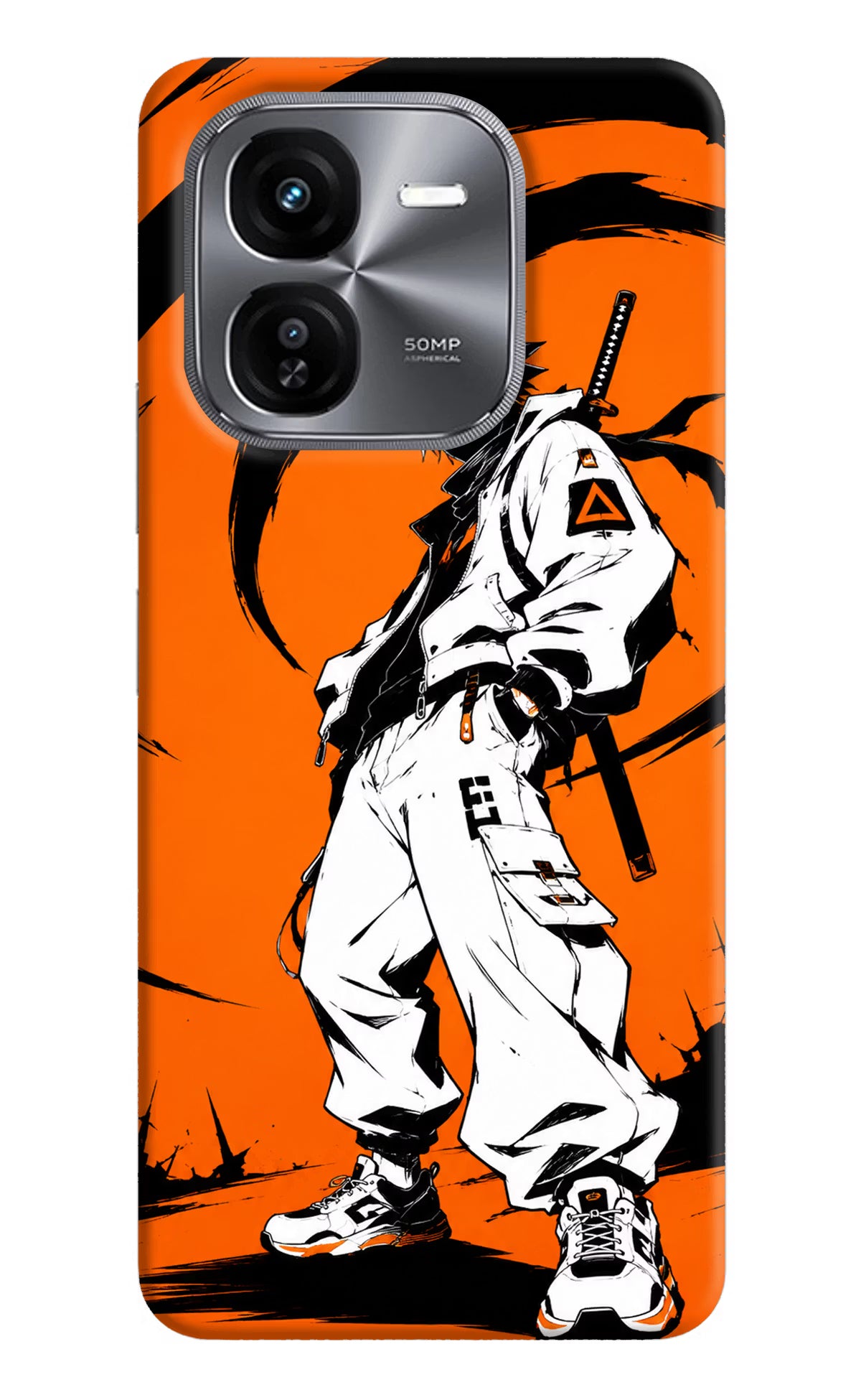 Street Samurai  iQOO Z9X Hard Case Back Cover by Casekaro