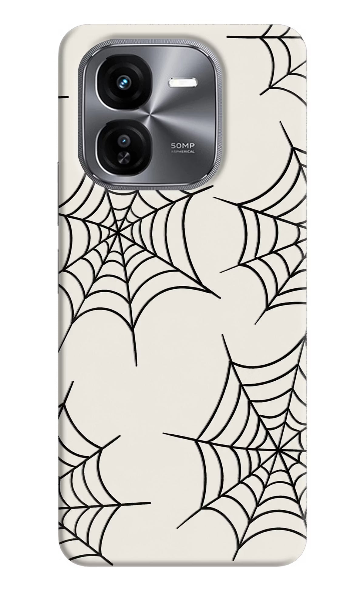 Spider Web iQOO Z9X Hard Case Back Cover by Casekaro