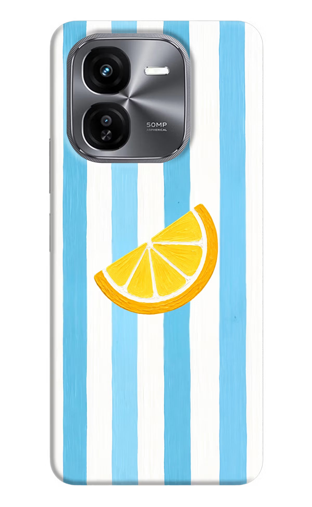 Summer Lemon iQOO Z9X Hard Case Back Cover by Casekaro